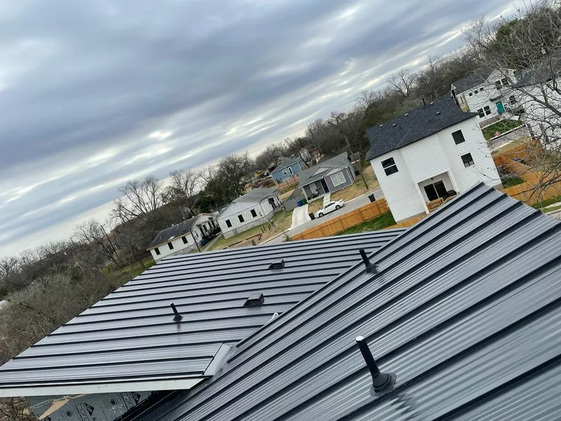 Standing seam metal roof panels with vents for Skylight Repair in Pittstown